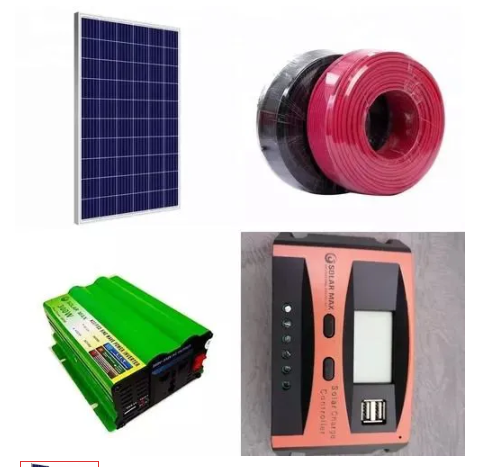 100W Solar Panel Kit – 80Ah Battery, 10A Controller