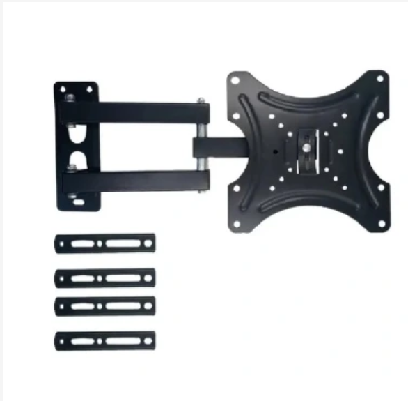 TV Wall Mount TV Stand 14″-55″ Steel Material Fixed - Swivel Solid Wall Black Quality product rotating wall bracket 14 inch to 55 inch support affordable HDL-11 1