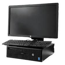 ( Full set Dell 22'' Monitor,key board + mouse ) Refurbished HP EliteDesk 800 G1 Core I5 8GB RAM 500GB HDD 3.2GHz SFF Desktop Refurbished Desktop Mini Pc Refurbished Computer