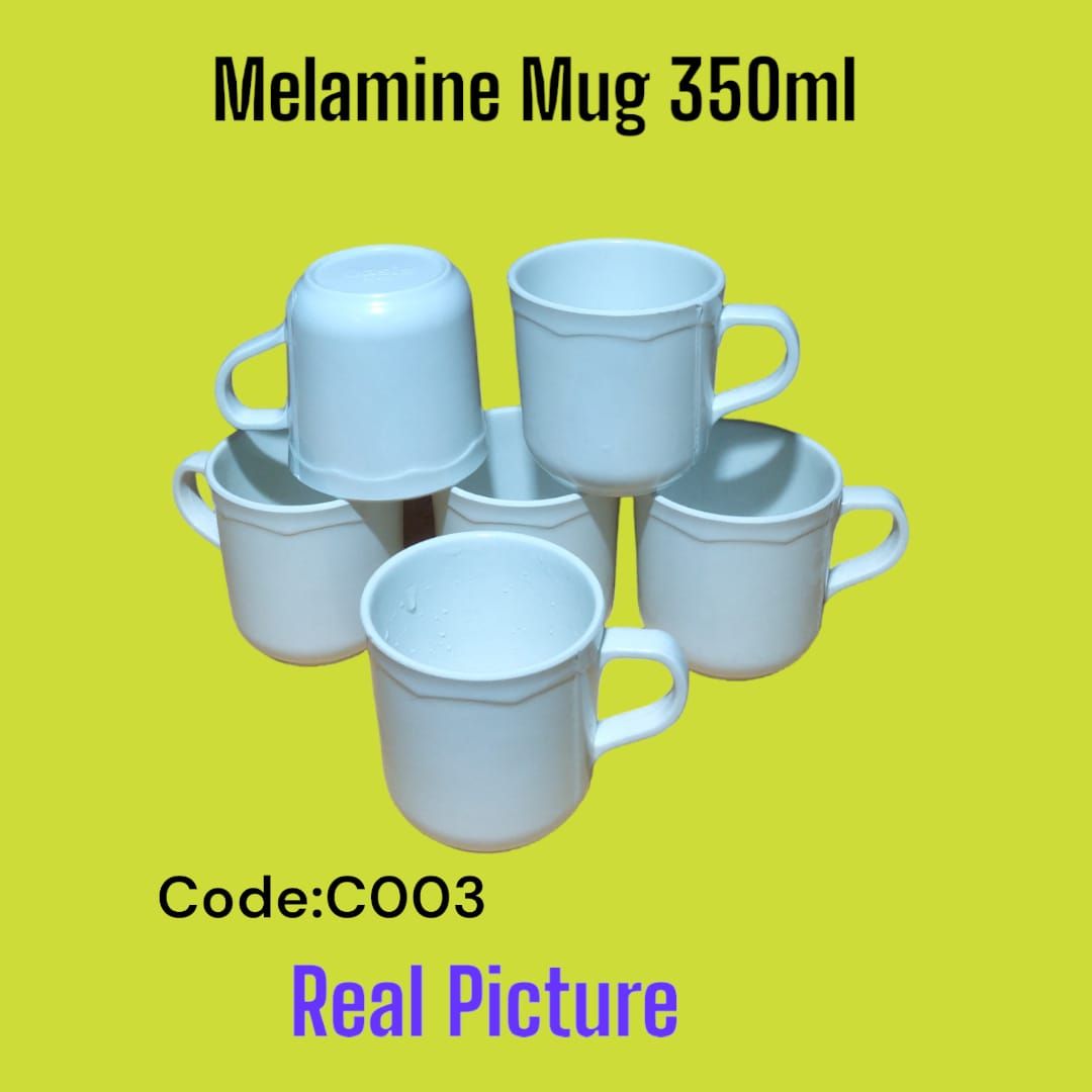 Set of 6pcs kitchen melamine mugs