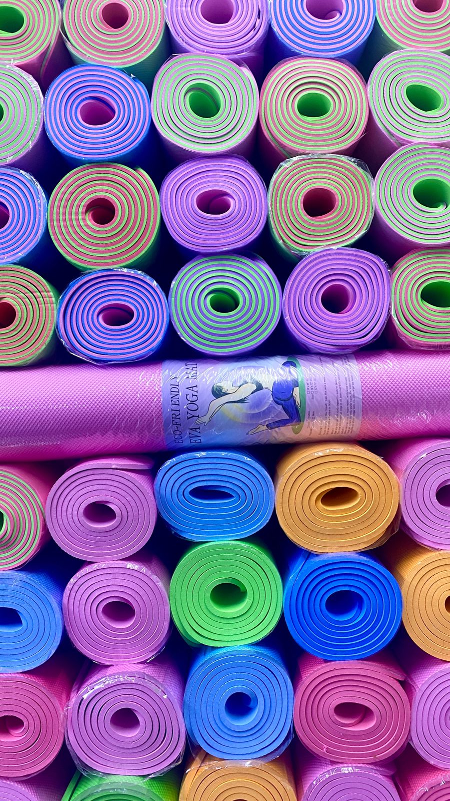 Portable home exercise yoga ma