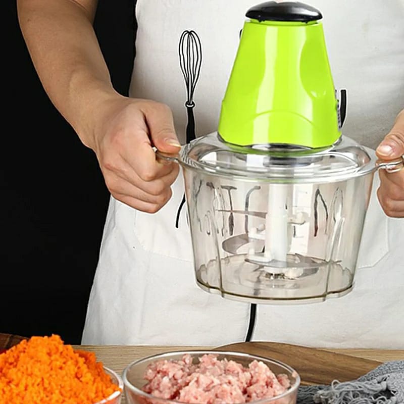 3 LITRES ELECTRIC KITCHEN VEGETABLES CHOPPER AND MEAT GRINDER/MEAT MINCER