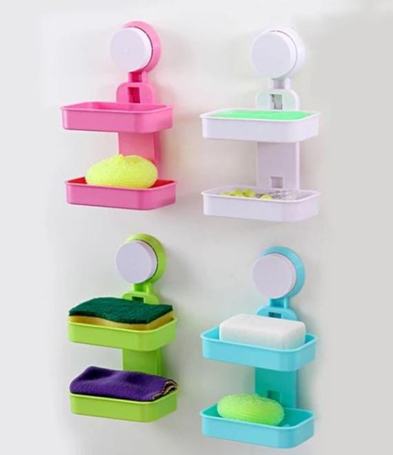 Plastic Double wall SUCTION soup holder ..