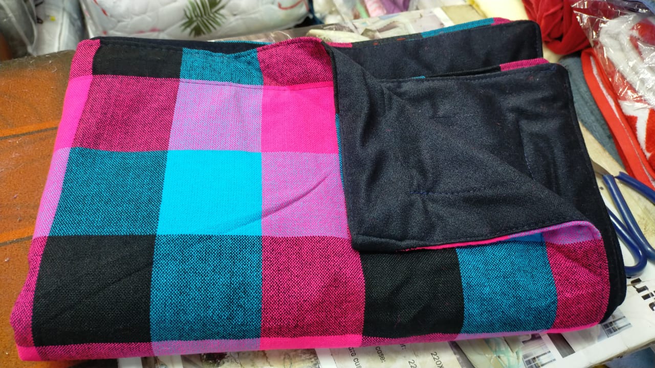 Warm and soft Maasai  bedcover.