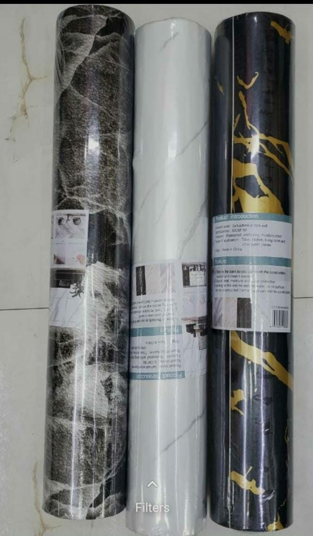 Classic Marble Wallpaper Oilproof &  Waterproof Wall Sticker Classic Marble Wallpaper Oilproof && Waterproof Wall Sticker Self Adhesive & Removable wall paper are back with glue, just peel and stick,