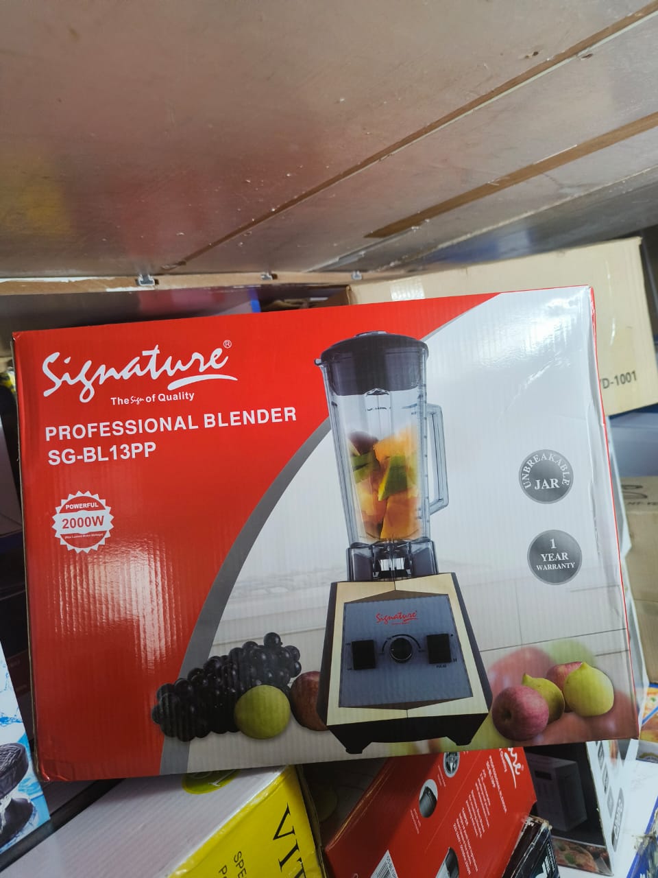 2000 watts signature commercial blender Signature Commercial/ Professional Blender is a must-have kitchen appliance for every home‎‎.‎‎ It is a safe and healthy way of blending food.‎‎‎‎This Signature