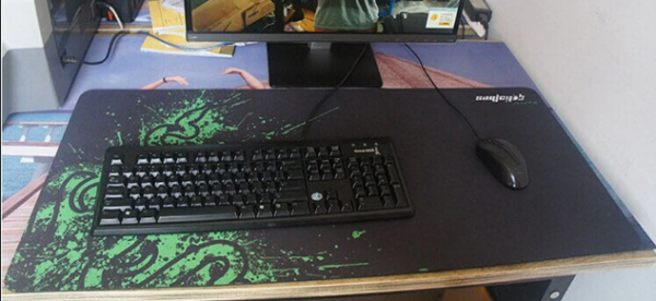 Mouse Pad Gamer Cabinet Non-slip Desk Mat Pc Gaming Setup Accessories Carpet Large Computer Keyboard Mousepad Xxl Soft Rug -