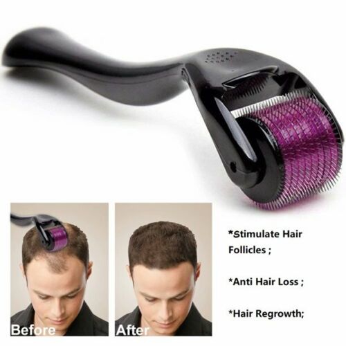 Derma Roller 540 Pins Medical Grade Skin Care Microneedling Face Roller Dermaroller for Skin Rejuvenation and Hair Growth Unisex -