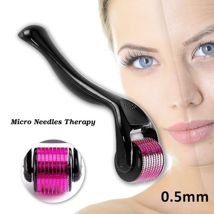Derma Roller 540 Pins Medical Grade Skin Care Microneedling Face Roller Dermaroller for Skin Rejuvenation and Hair Growth Unisex -