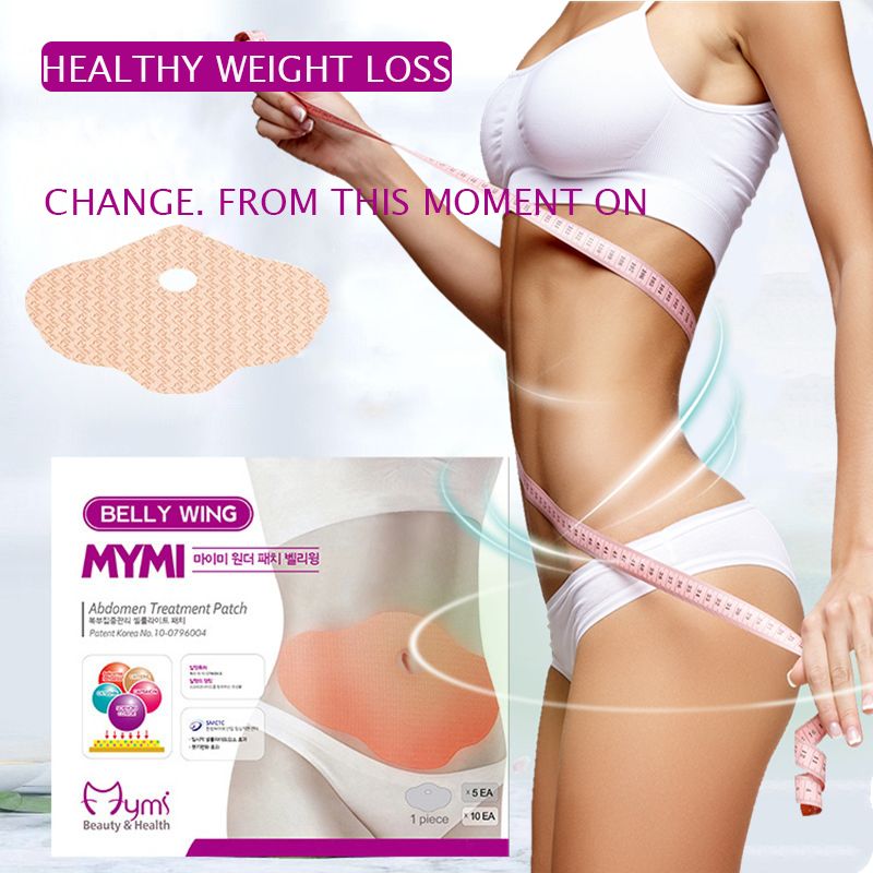 Weight Loss Fat Burning Navel Stickers Slimming Patch Belly Slim Patch Abdomen Body Shape Anti Cellulite Slimmer Fat Burner Tape- MYMI -