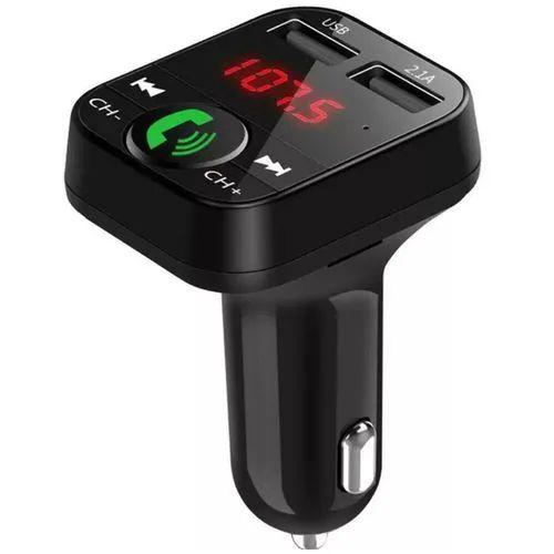 Car Fast Charger Adapter FM Transmitter MP3 Audio Player Car Kit Bluetooth 5.0 Receiver Hands Free 3.1A 2USB Car Accessories -