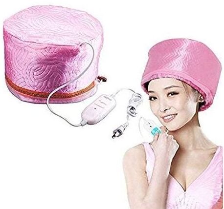 Thermal Treatment Hair Cap Heating Hair Steamer 220V 110V Care Accessories Bonnets for Women Hair Dryer Home Spa Salon Styling -