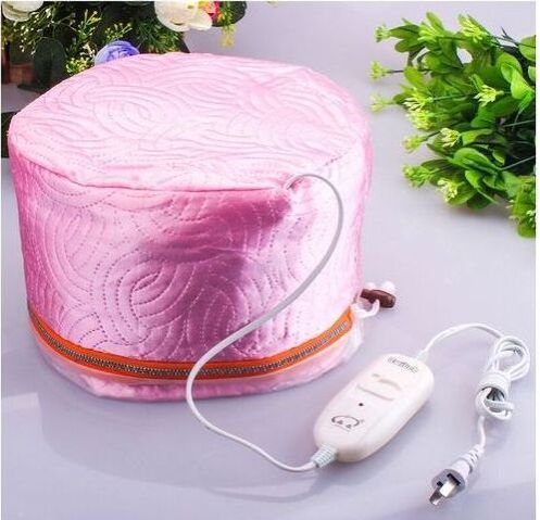Thermal Treatment Hair Cap Heating Hair Steamer 220V 110V Care Accessories Bonnets for Women Hair Dryer Home Spa Salon Styling -