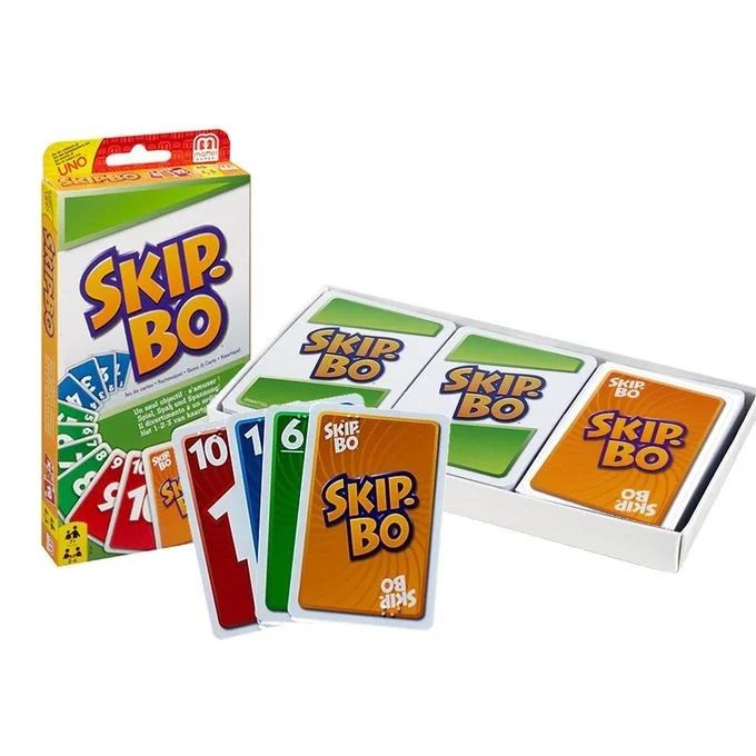 Uno Skip-Bo Card Game