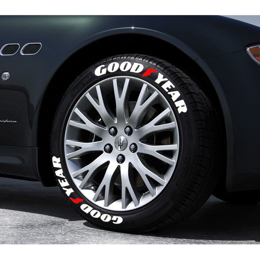 Good Year Car Rubber Wheel Lettering Tire Stickers