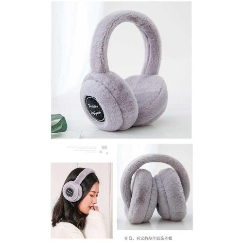 Bluetooth Winter Fur Ear Muffs Hearing Foldable Noise Reduction Keeps Ears Warm