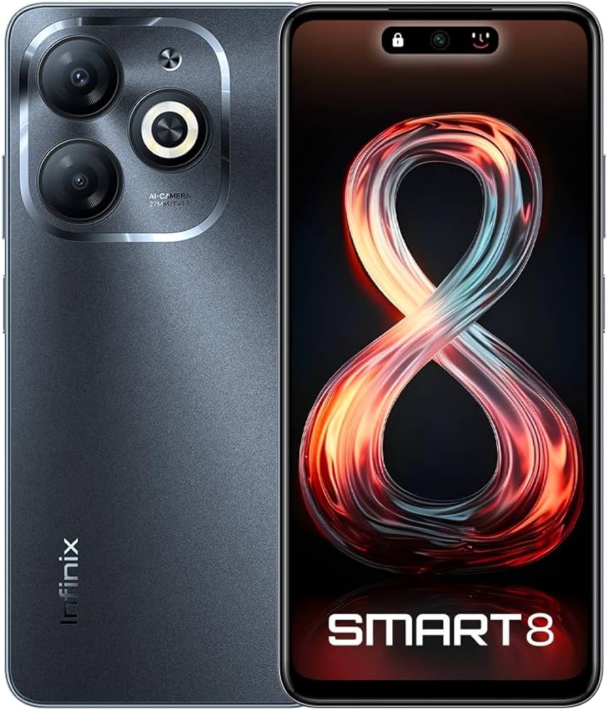 Infinix Smart 8 6.6" 64GB+ 6GB(3GB+3GB)RAM  Dual sim 5000mAh Smartphones