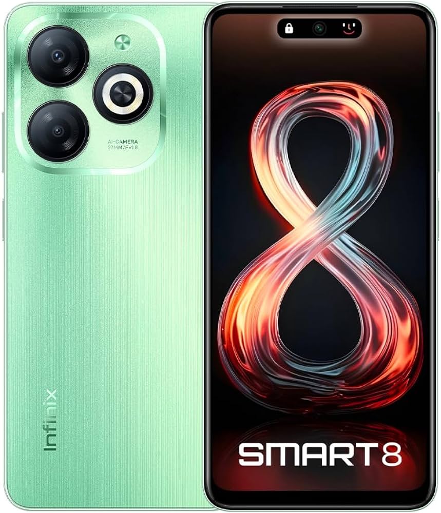 Infinix Smart 8 6.6" 64GB+ 6GB(3GB+3GB)RAM  Dual sim 5000mAh Smartphones