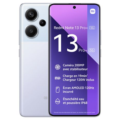 [Special Offer] XIAOMI Redmi Note 13 Pro+ 5G Network 6.67" 512GB ROM+12GB RAM Storage 200MP Main Camera 5000mAh Battery 120W Charging Android13 Smartphones