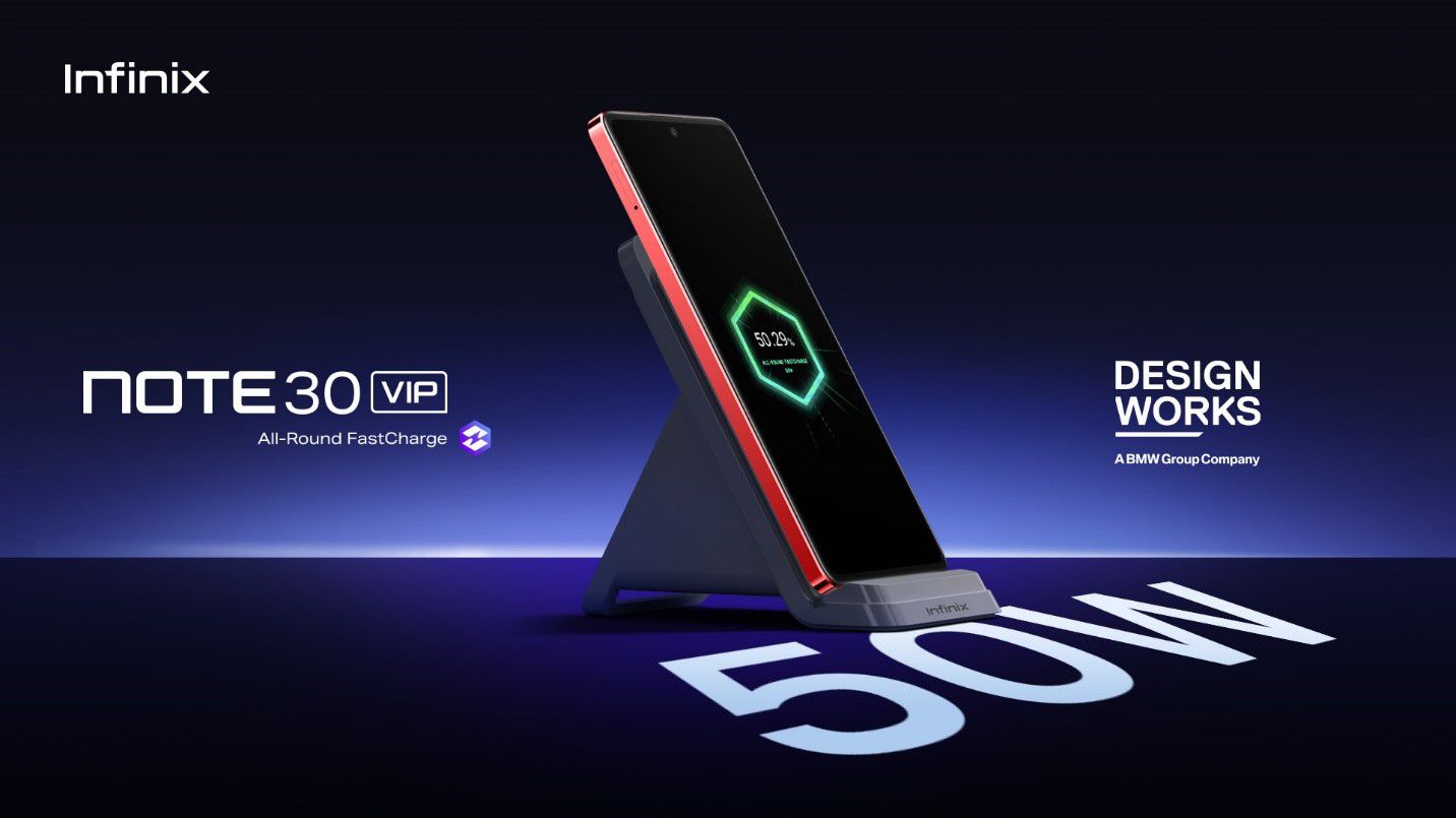 Infinix NOTE 30 VIP, 6.67", 5G 256GB +12GB RAM (UPTO 21GB), Dual SIM, 5000mAh,Smartphones- BMW  Edition