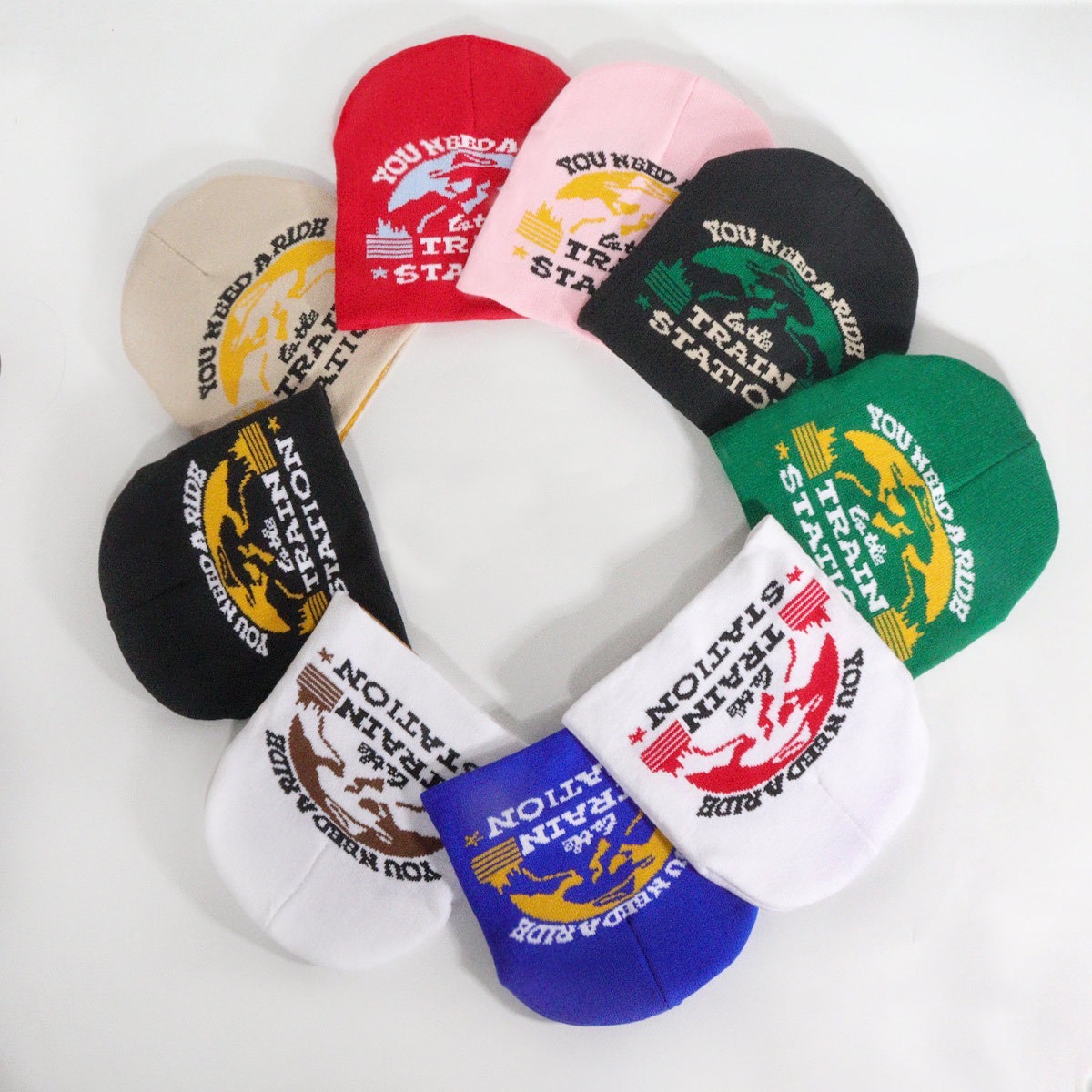 CJ House Fashion Beanies Hat with Rhinestone for Women Men Beanies Hats Hip-hop Soft Stretch Warm Knitted Slouchy Cap