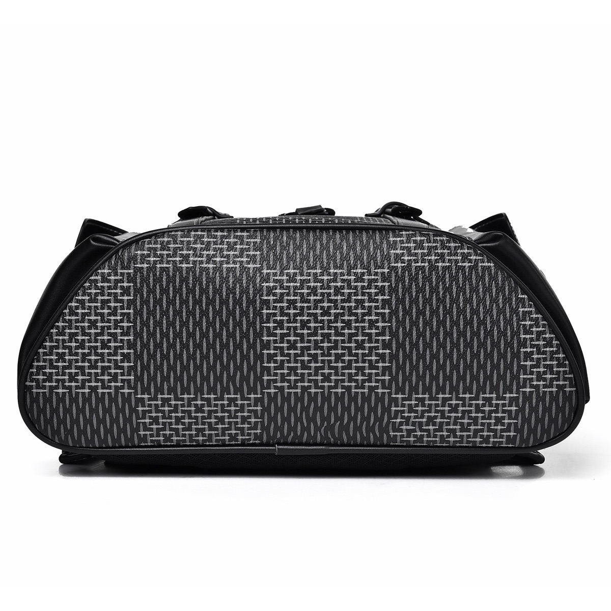 New 15.6-inch men's backpack Leisure printed textured business computer bag Fashion printed travel bag and backpack