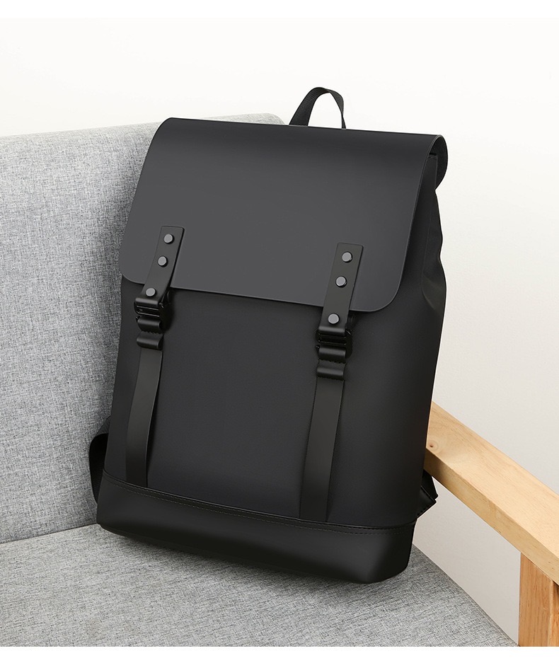 New 15.6-inch men's backpack Leisure printed textured business computer bag Fashion printed travel bag and backpack