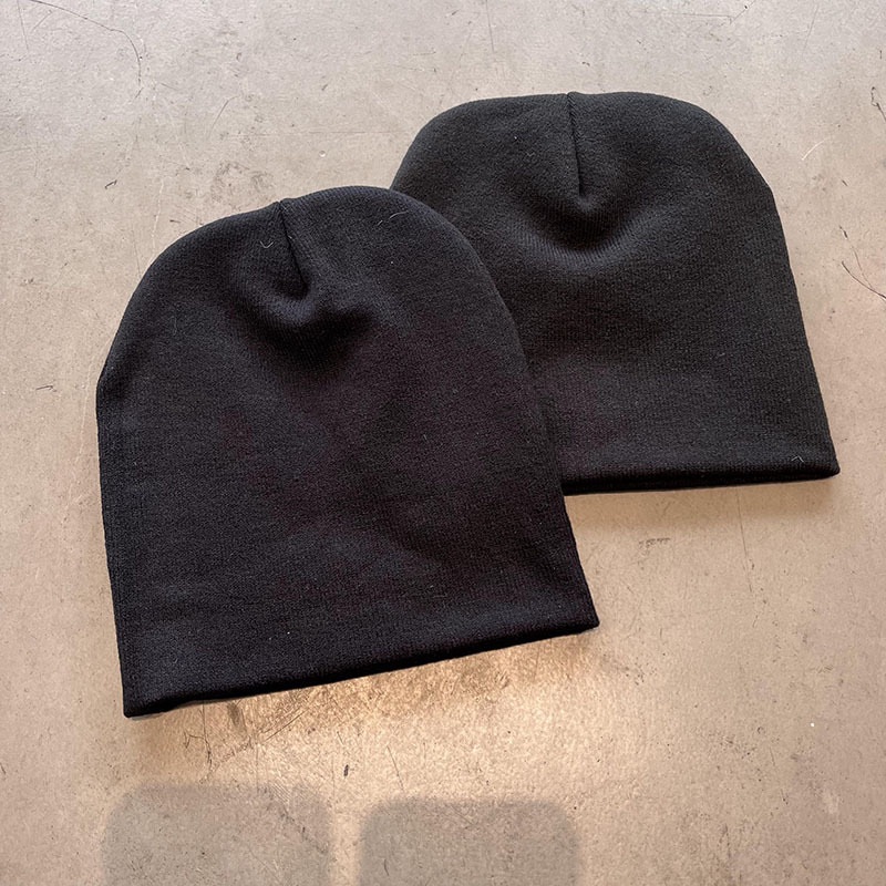 2024 Women Hat Knitting Beanies Goth Tooth Caps Men Y2k Streetwear Winter Fashion Pullover Kpop Harajuku Vintage Warm Hip Hop Unisex