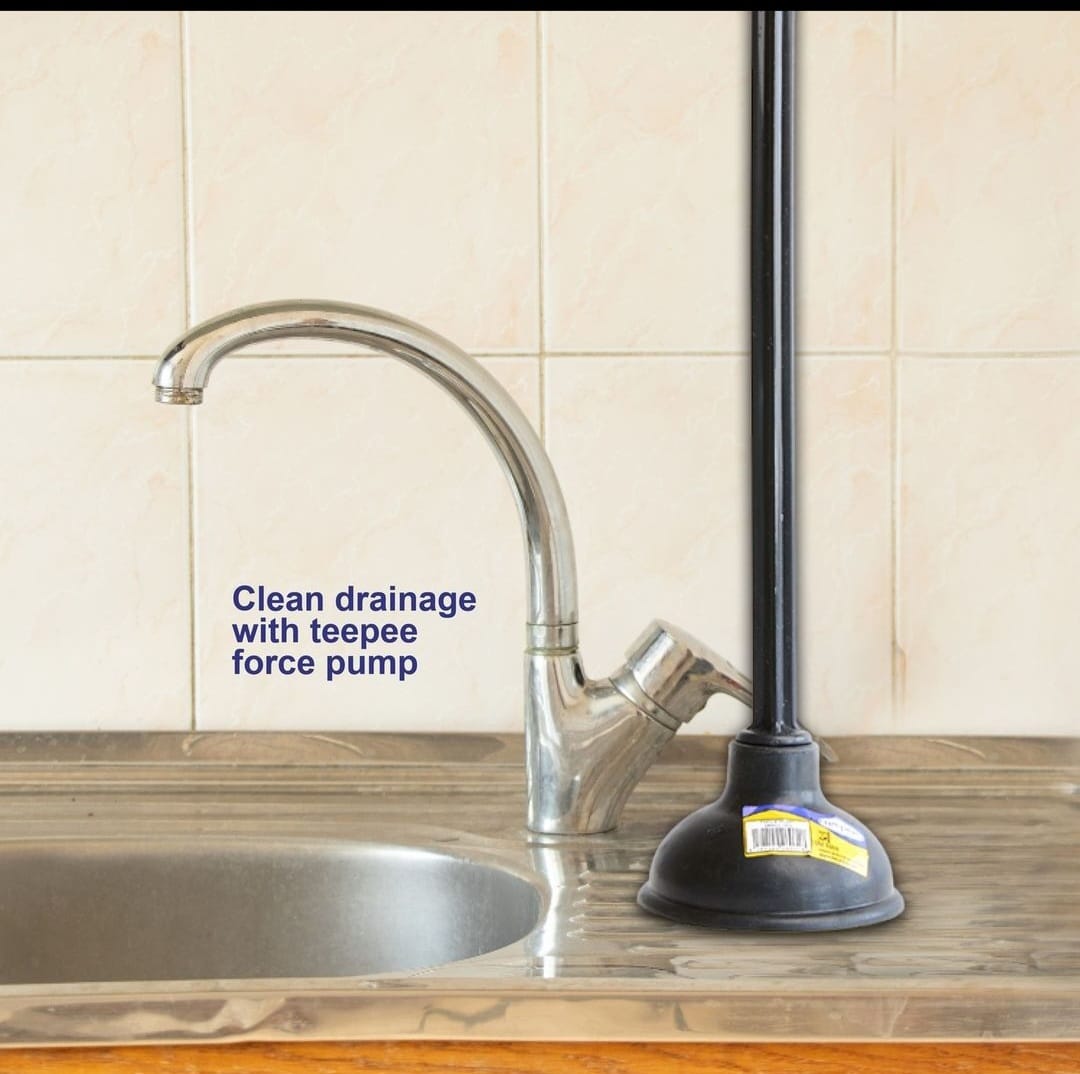 Teepee kitchen /toilet Force pump