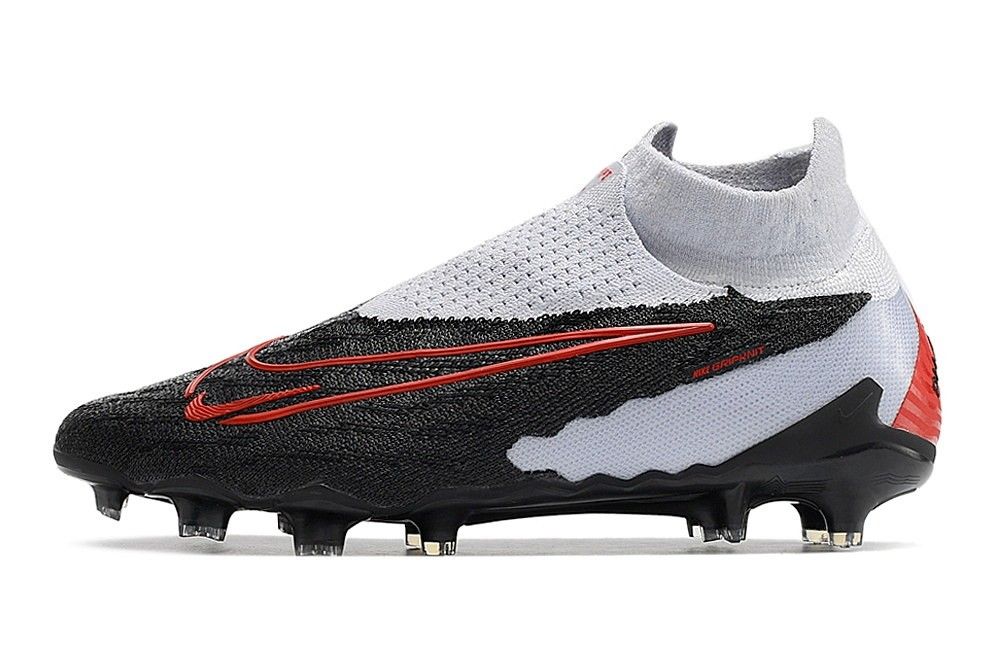 Elite GX Soccer Shoes black red and white