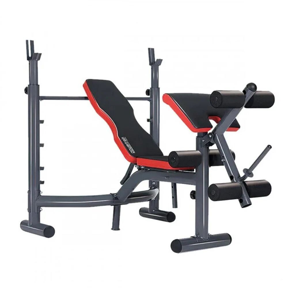 Adjustable Incline Bench With Preacher Curl and Leg Extension Curls