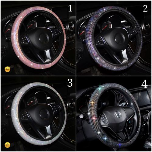 CLEARANCE OFFER Crystal Cute Steering Cover Antislip