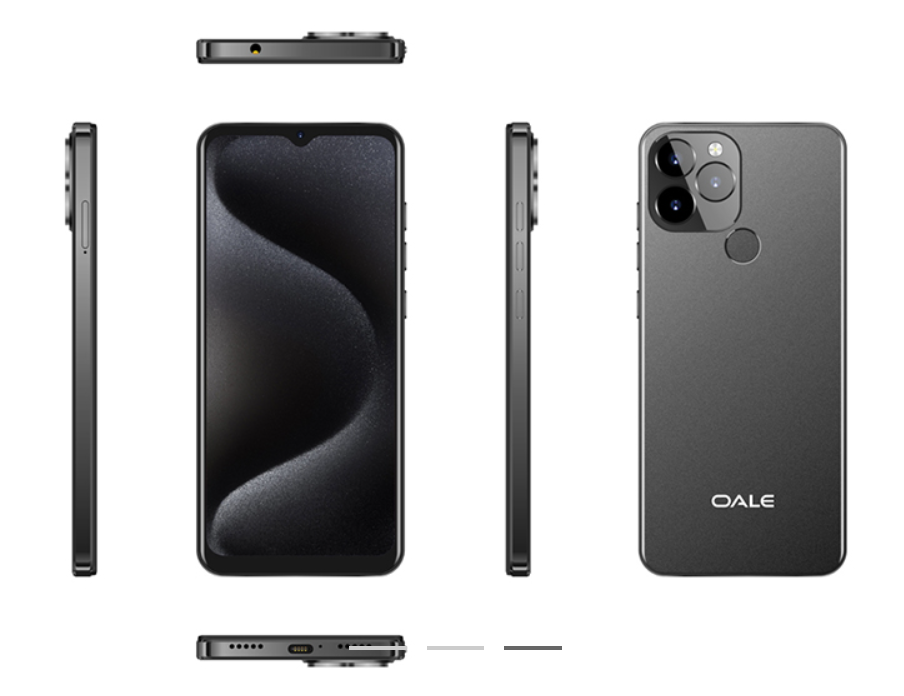 Oale IP15 PLUS 6.52-inch water drop screen 32GB + 3GB 5MP+8MP Camera Very large capacity battery 4050mAh Adroind Smart Phone