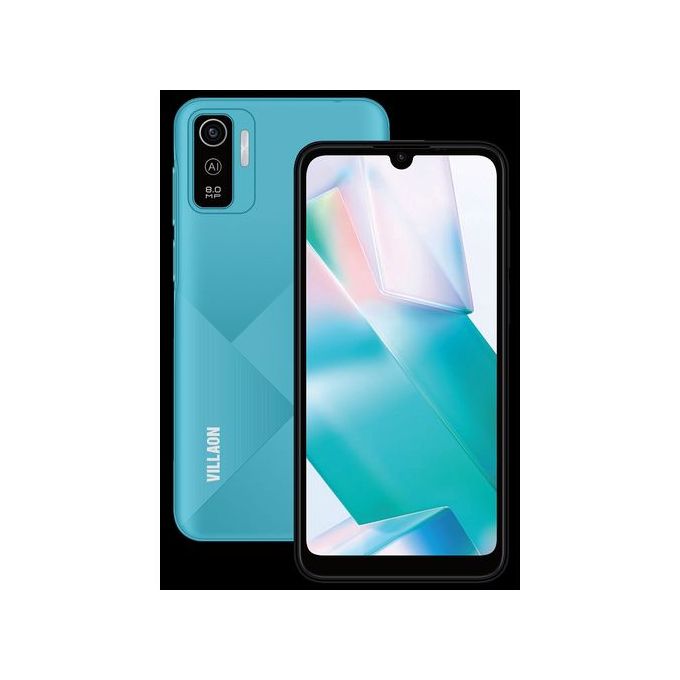 VILLAON V20 - 6.3" - 32GB ROM - 2GB RAM - Dual SIM - SIDE FINGERPRINT TYPE-C  ANDROID SMARTPHONE