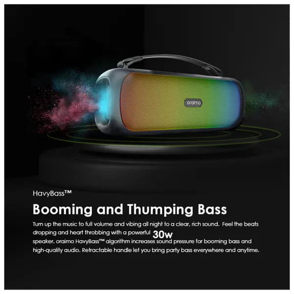 oraimo Boom 30W Wireless Speaker