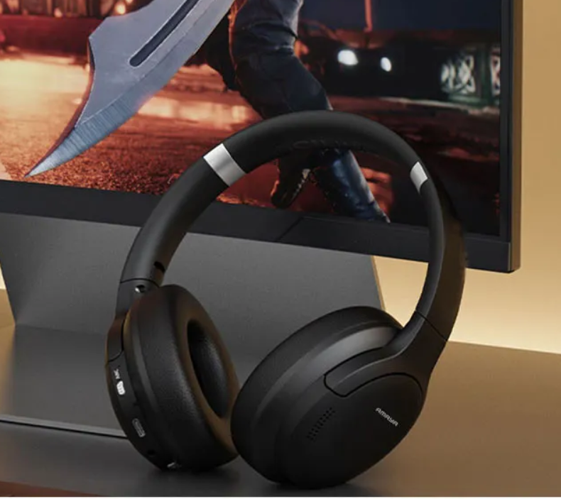 Amaya HD-360BT Active Noise Cancellation (ANC) Over-Ear Wireless Bluetooth Headphones