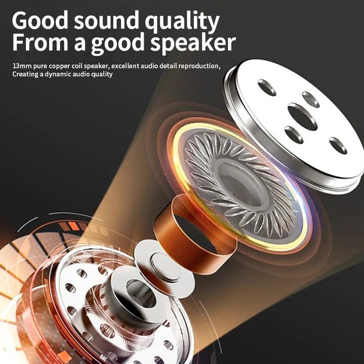 Amaya TK 05 Wireless Sports Earbuds Long Battery Life Pure Bass Sound Bluetooth Earphones