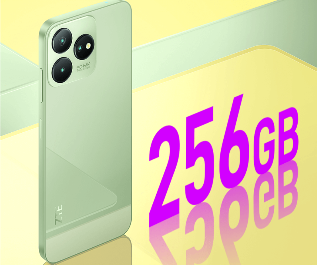 NEW ARRIVALS!  ZTE BLADE 50 - 256GB ROM 18GB(8GB+10GB) RAM 50MP CAMERA 6.6FHD SCREEN 50000mAh 4G Androind Smartphones