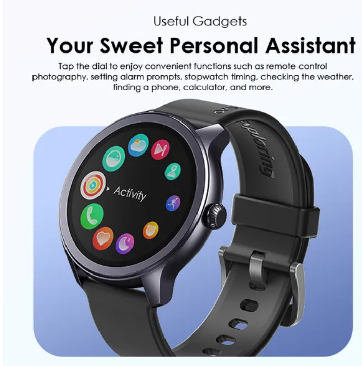 Oraimo Watch 2R 1.39" TFT IP68 BT Calling  7 Days Battery Life Waterproof:IP68 24-hour Health Monitoring Smart Watch