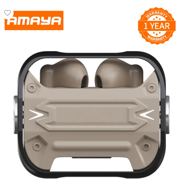 Amaya Freebuds Top True Wireless Earbuds TK01 with active noise cancellation & abattery life of up to 5 hours on a single charge