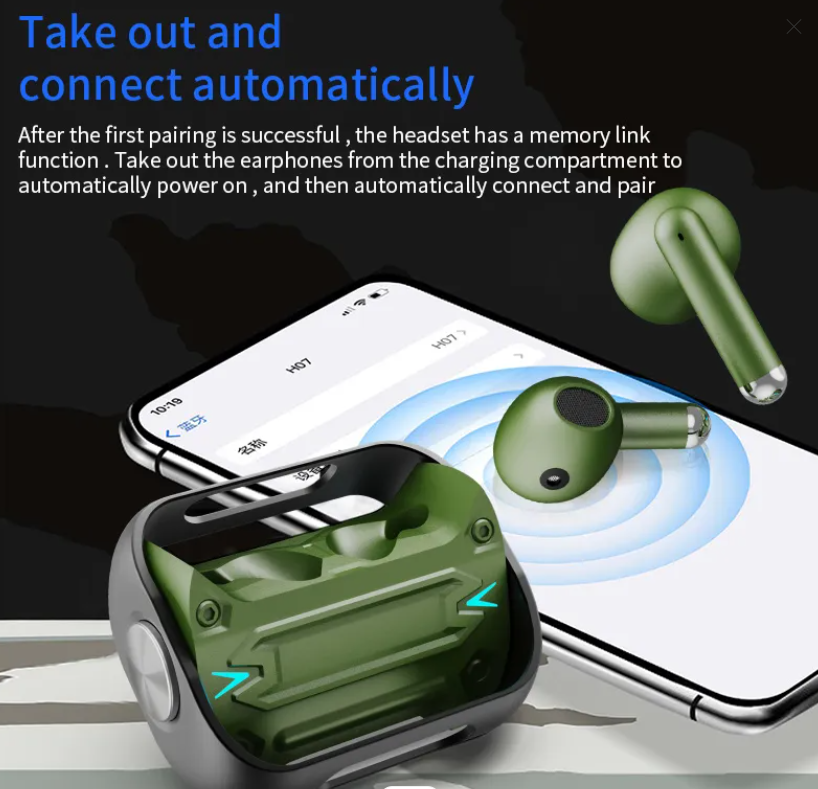 Amaya Freebuds Top True Wireless Earbuds TK01 with active noise cancellation & abattery life of up to 5 hours on a single charge