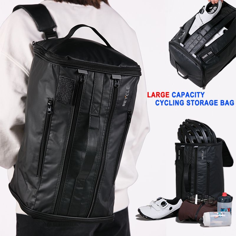Outdoor Cycling Storage Bag Waterproof Multifunctional  Handbag Cycling Large Sapacity Shoulder Bag Bicycle Accessories Bag