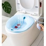 Sitz Bath For Toilet Seat With Flusher -  Assorted