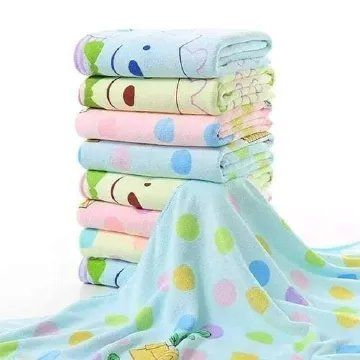 Fashion Soft Baby Cotton Towel - Baby Bath Towel