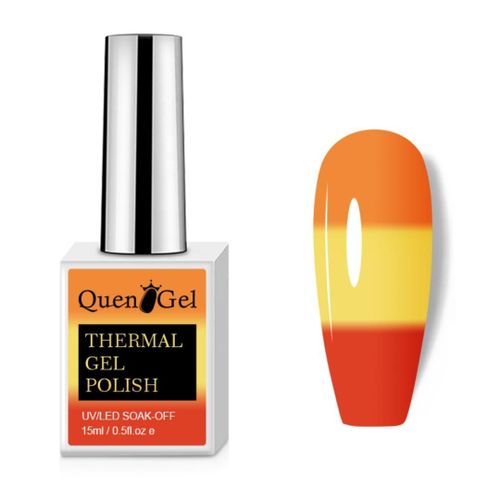15ml Color Changing Gel Nail Polish  Mood Temperature Change Gel Polish Soak Off Temperature Changing Gel Polish Thermal Ge Polish UV/LED Gel Polish