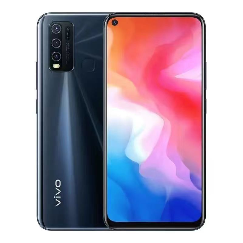 Refurbished vivo y50 6.56-inch large screen mobile phone, 32GB+48GB ultra-clear pixels, unlimited beautiful photos, 4200mAh large battery, smooth gaming (with fingerprint)