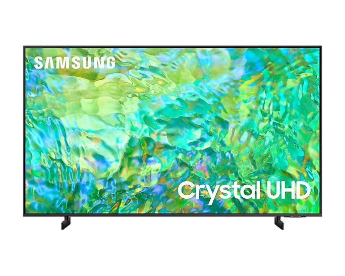Samsung 43CU8000 43" Crystal Processor 4K, Airslim Design, Dynamic Crystal Color With Smart Hub
