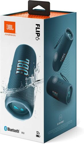 JBL Flip 6 – Wireless Bluetooth Streaming with IP67 Waterproof and Dustproof, 2-way Speaker System & 12 hours of playtime