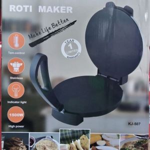 10" Roti Chapati Maker - Non-Stick Electric Machine