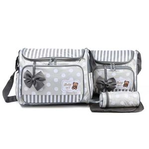 4 In 1 Elegant Baby Diaper Bag Waterproof /Travel Mummy Bag